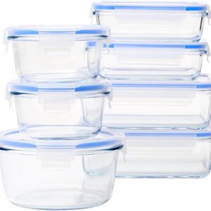 Amazon Basics Leak-Proof Glass Storage