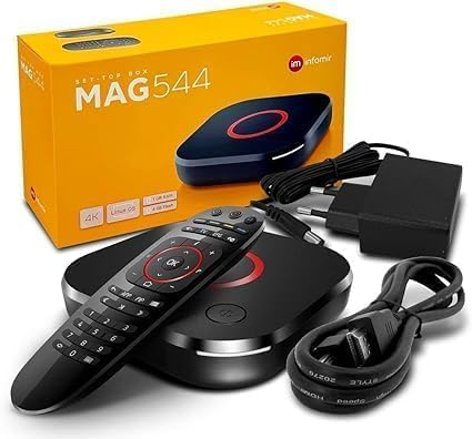*New* 2024 Genuine Mag 544W3 4K Linux 4.9 Box 1GB DDR4 RAM