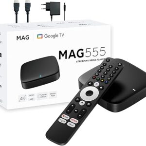 MAG555 Streaming Media Player Compatible with Google TV™ 2025